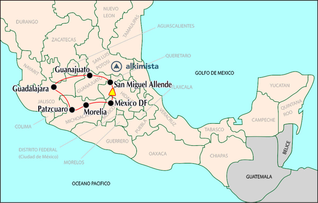 Tesoros Coloniales Mexico